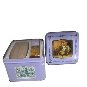 Vintage Yardley of London English lavender perfume and soap set